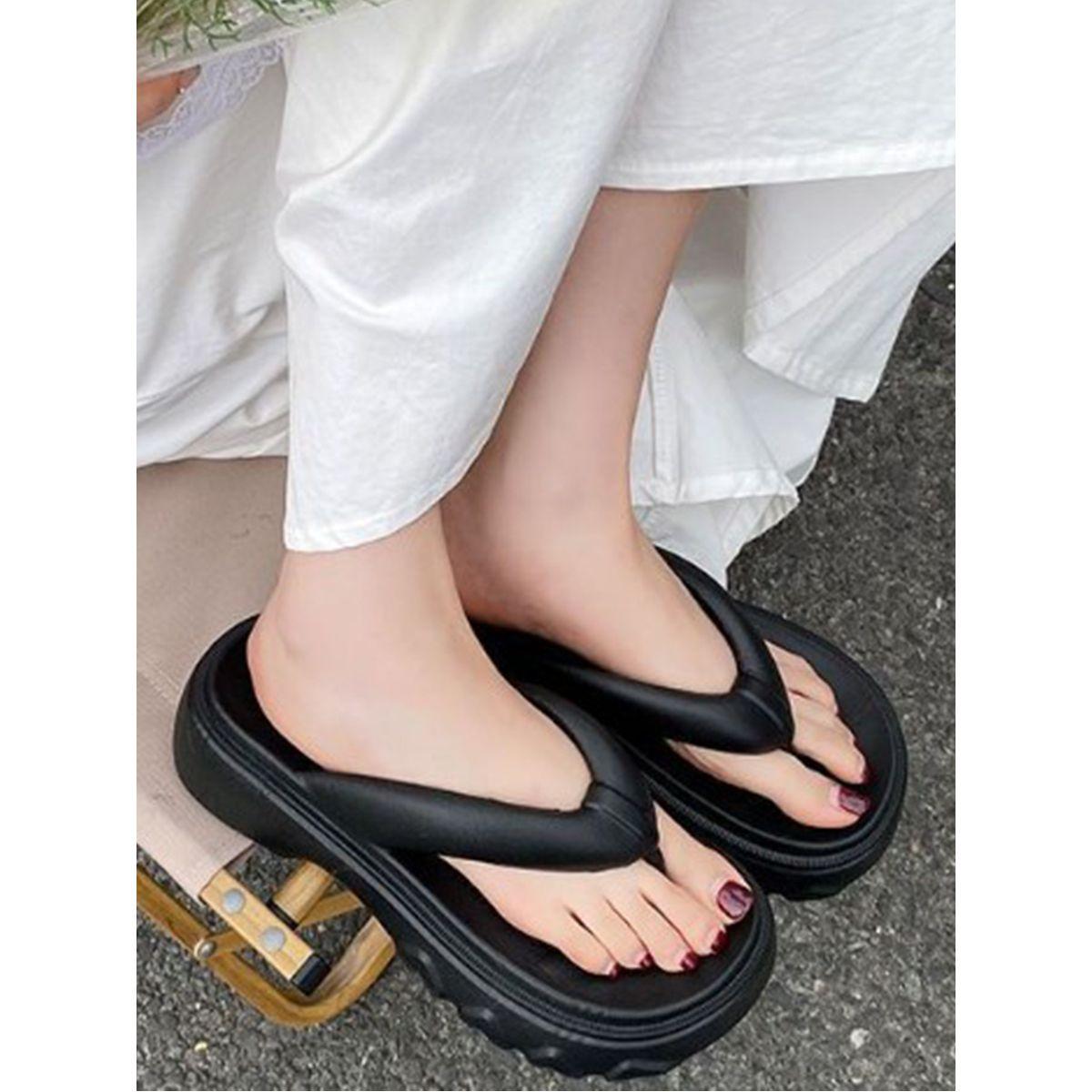 Sneak-a-Peek X Styli Platform Chunky Flip Flops-women-shoes-flipflopsandslides-image-4