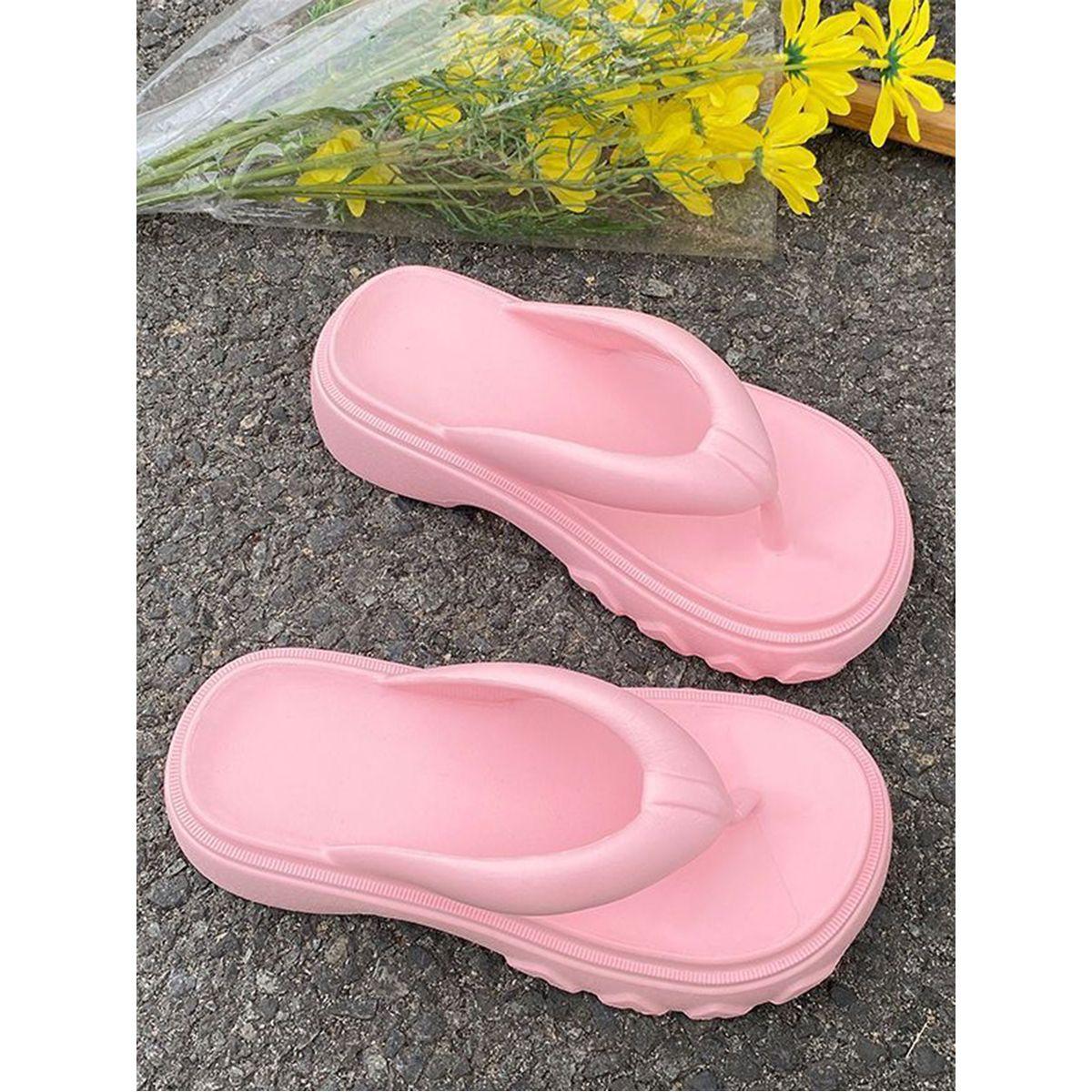 Sneak-a-Peek X Styli Platform Chunky Flip Flops-women-shoes-flipflopsandslides-image-2