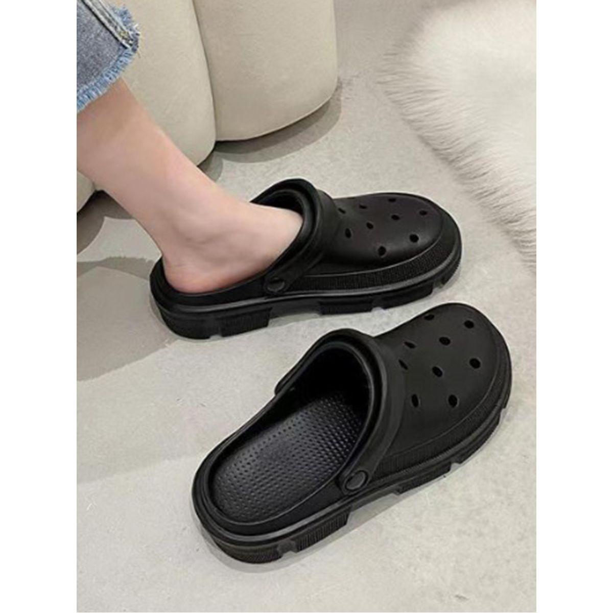 Sneak-a-Peek X Styli Cut-Out Detail Hollow Clogs-women-shoes-loafersandmoccasins-image-5