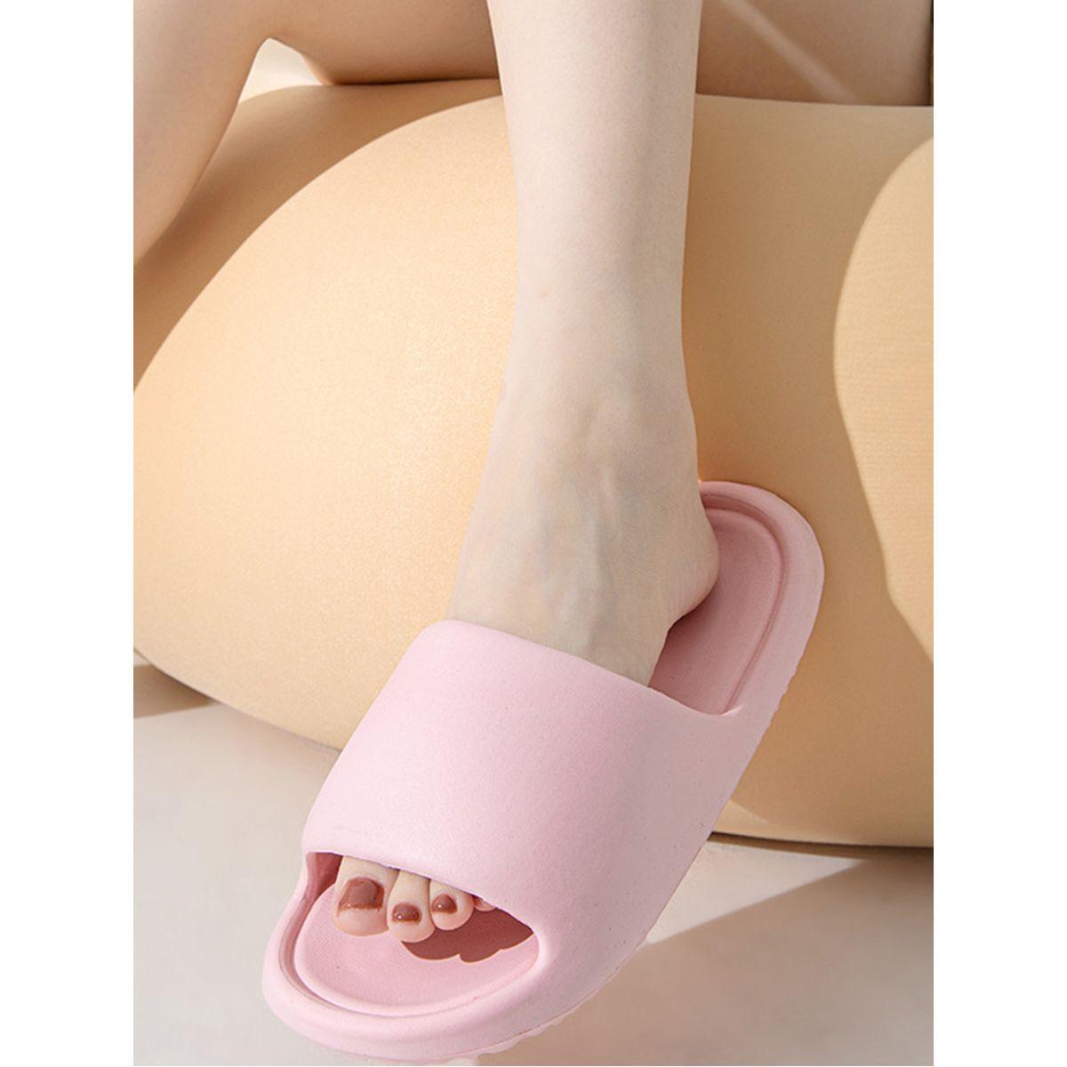 Sneak-a-Peek X Styli Plain Comfort Slides-women-shoes-flipflopsandslides-image-1