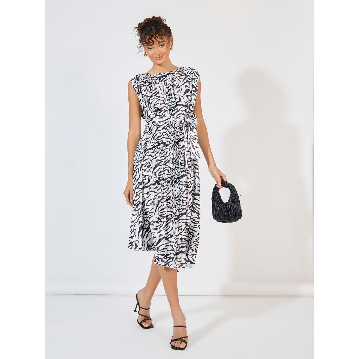 فستان ميدي بلا اكمام مع طبعة حيوان-women-clothing-dresses-image-4