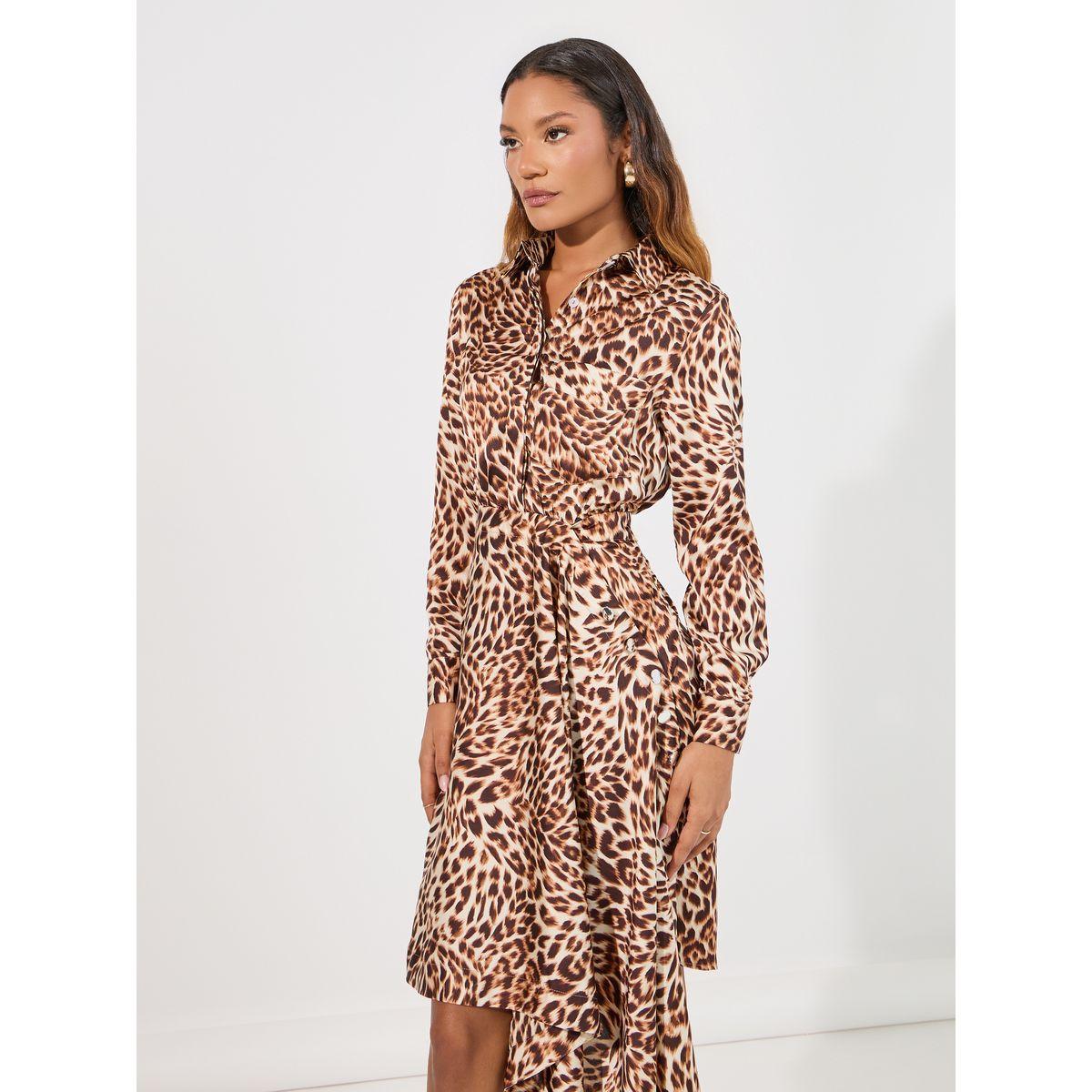 فستان بطول الركبة مع حافة غير متماثلة الطول-women-clothing-dresses-image-5