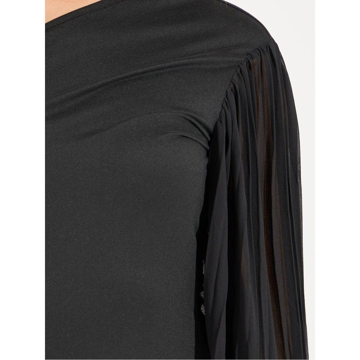 Styli Plain One Shoulder A Line Midi Dress-women-clothing-dresses-image-3