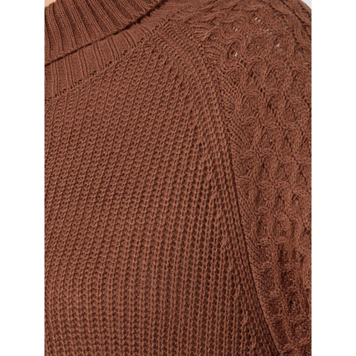 Styli Oversized Regular Length Chunky Knit Sweater-women-winterwear-cardigansandjumpers-jumpers-image-4