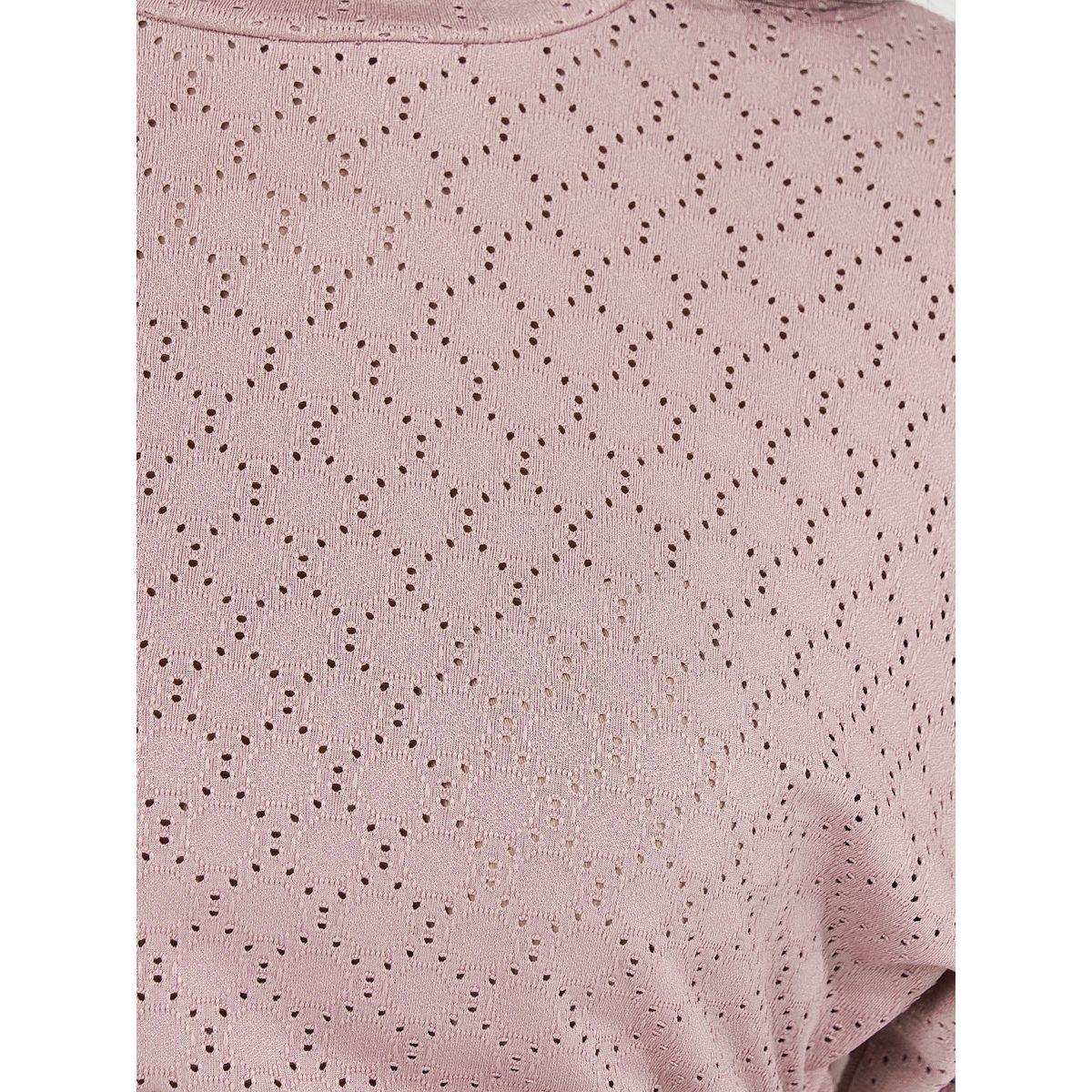 بلوزة بتفاصيل مزمومة مع أكمام مُمتدة-women-clothing-shirtsandblouses-blouses-image-2