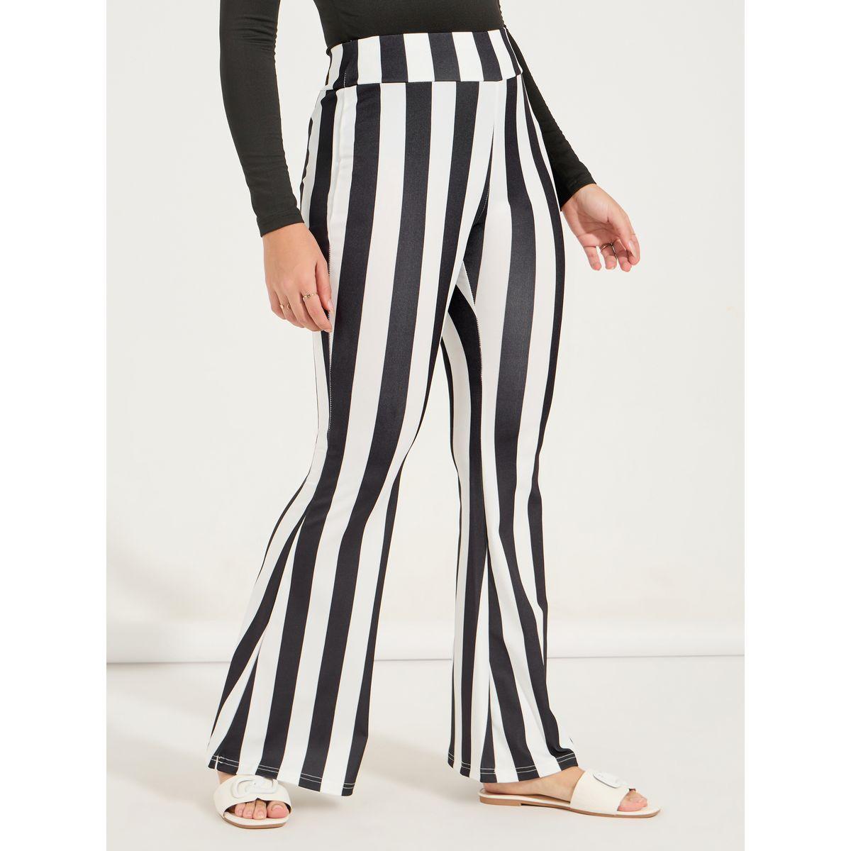 Styli Striped Flared Fit High Rise Pants-women-clothing-bottoms-trousers-image-3