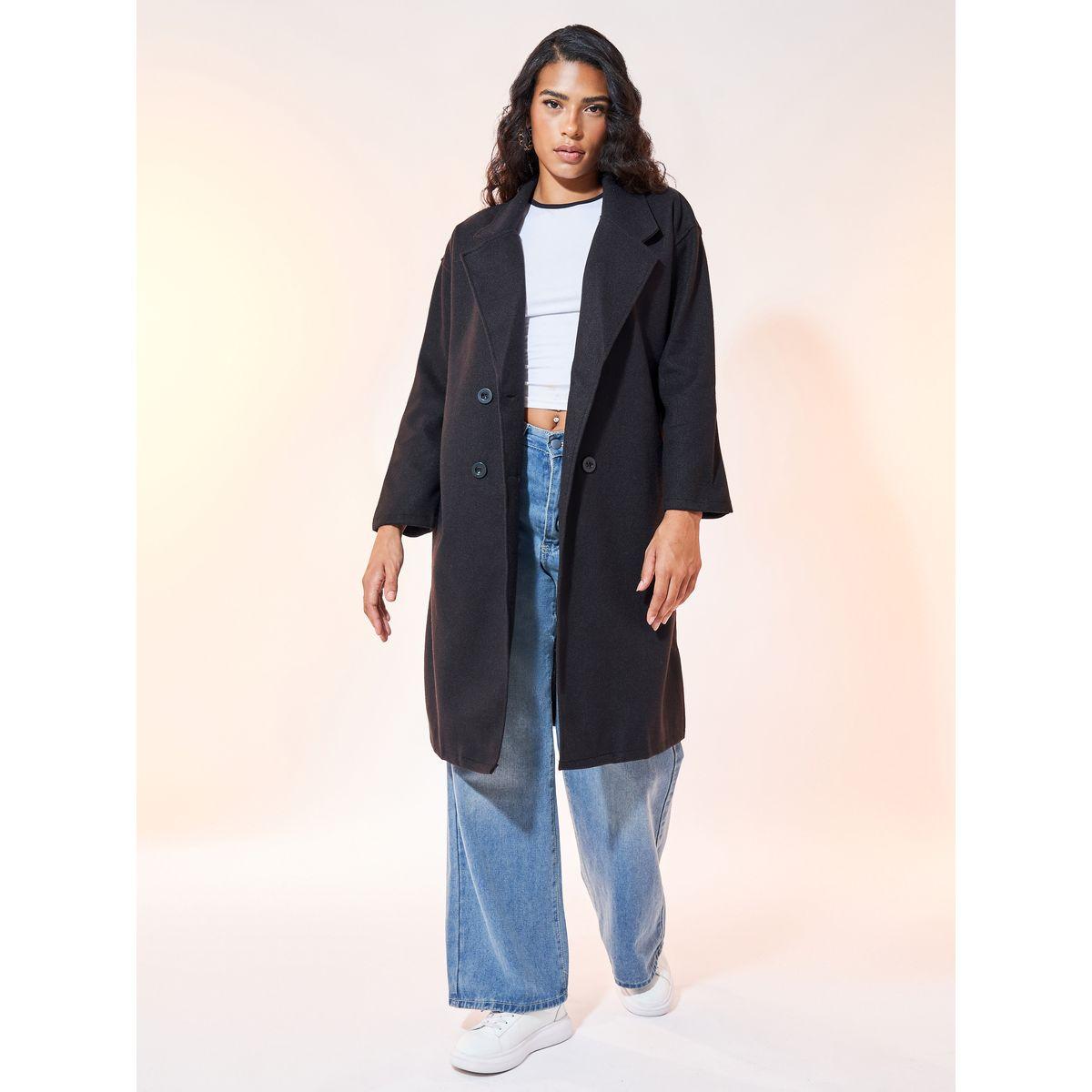 معطف بصدر مزدوج وصفين أزرار-women-winterwear-coatsandjackets-jackets-image-2