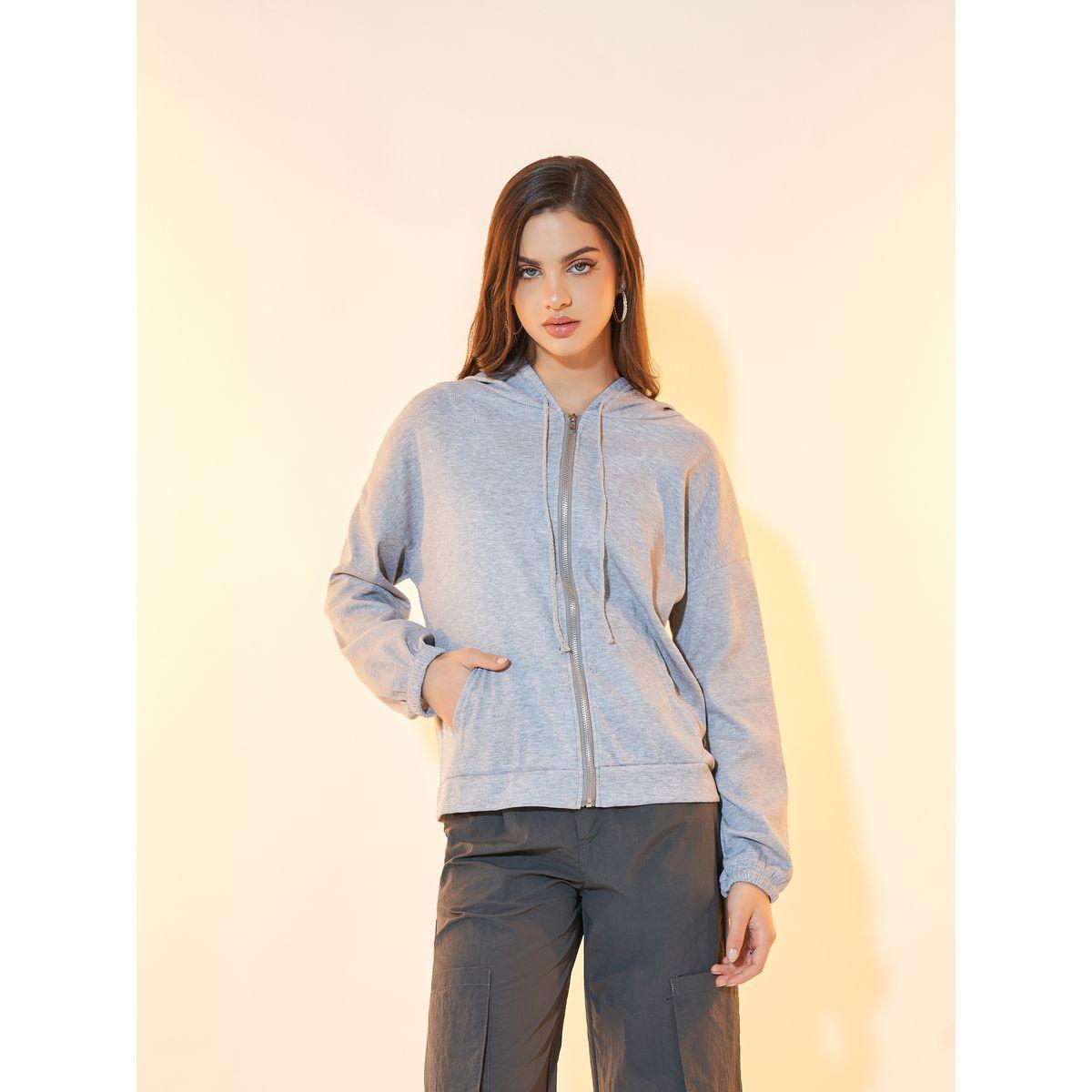 جاكيت بقصة عادية وياقة هودي-women-winterwear-coatsandjackets-jackets-image-4