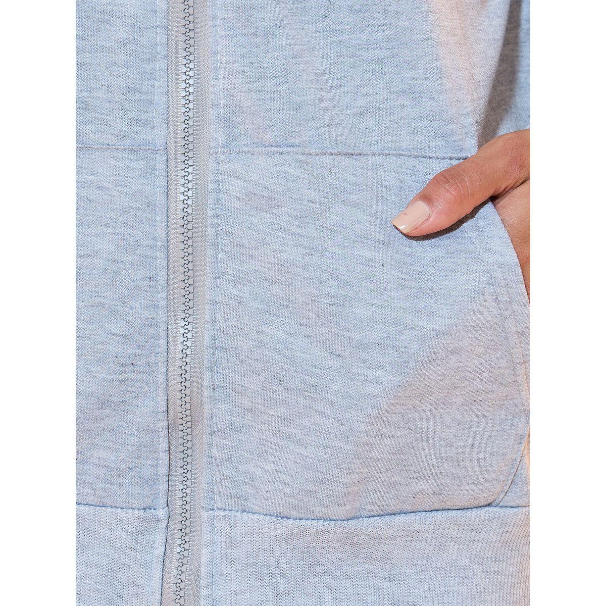 Styli Solid Zip Up Jacket with Hood-women-winterwear-coatsandjackets-jackets-image-4