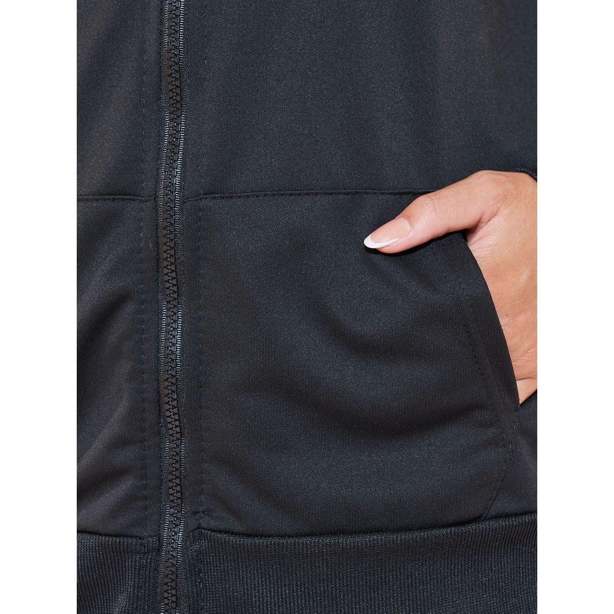 هودي سادة بسحَّاب غلق-women-winterwear-coatsandjackets-jackets-image-4