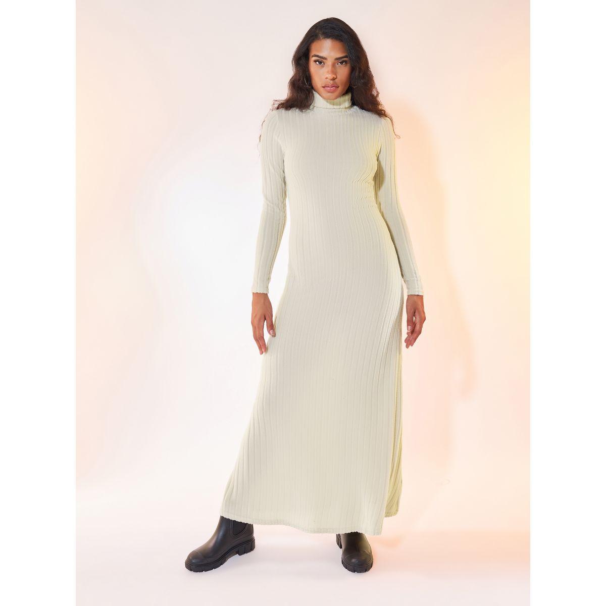 Styli Ribbed Knit Turtle Neck Sweater Maxi Dress-women-clothing-dresses-image-3