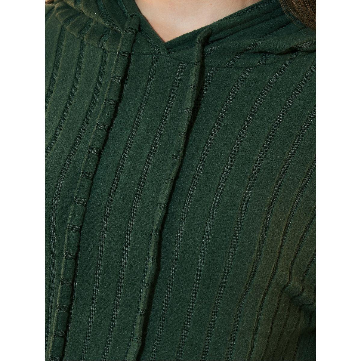 Styli Ribbed Knit Dropped Shoulder Hoodie & Pants Co-Ords-women-clothing-coordsets-image-3