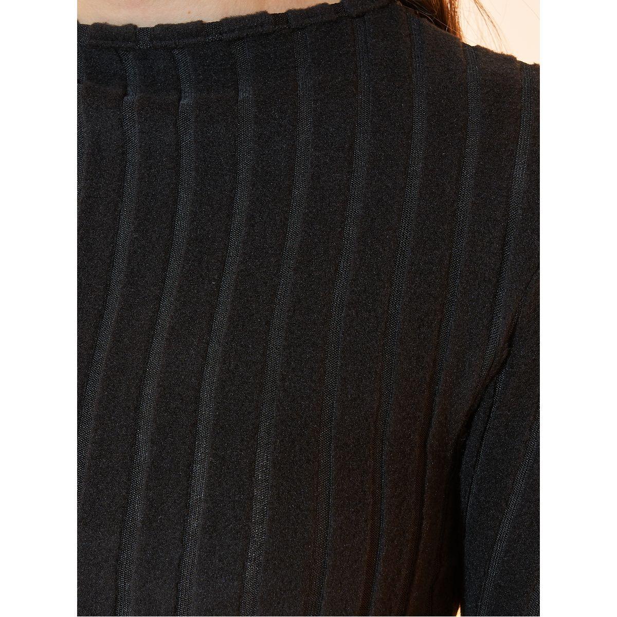 Styli Textured Knit Mermaid Hem Maxi Dress-women-clothing-dresses-image-3