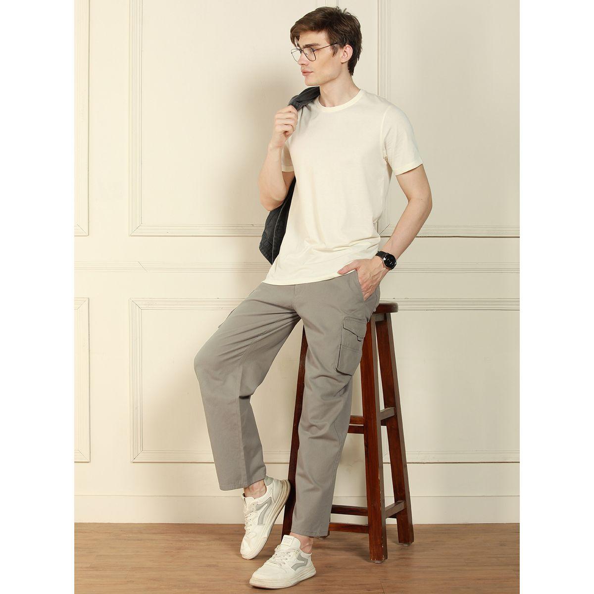 بنطال ليكرا قابل للتمدد مع قصة مريحة دينيس لينجو × ستايلي-men-clothing-bottoms-trousersandchinos-trousers-image-4