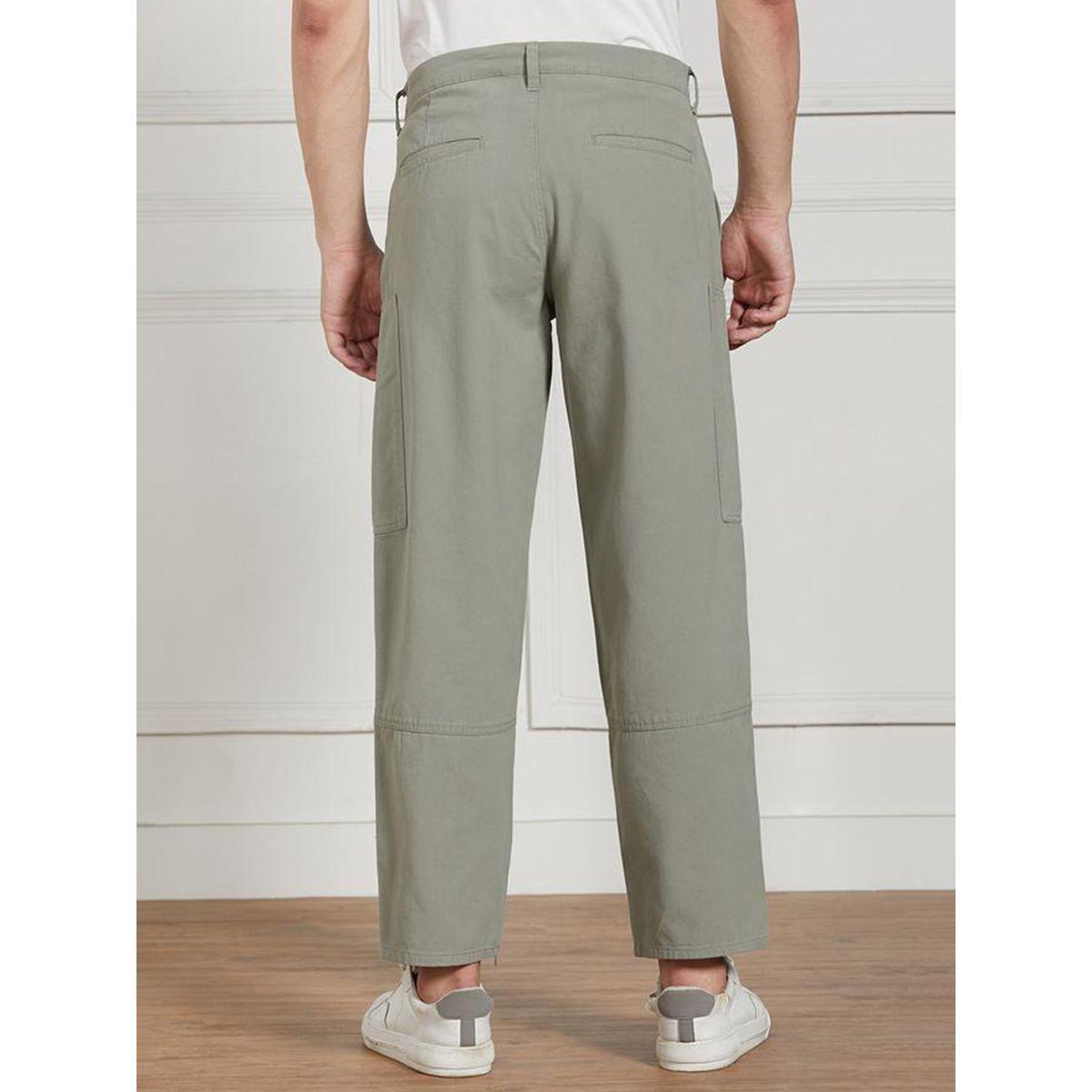 Dennis Lingo X Styli  Cotton Lycra Solid Stretchable Relaxed Fit Cargo Trousers-men-clothing-bottoms-trousersandchinos-trousers-image-2