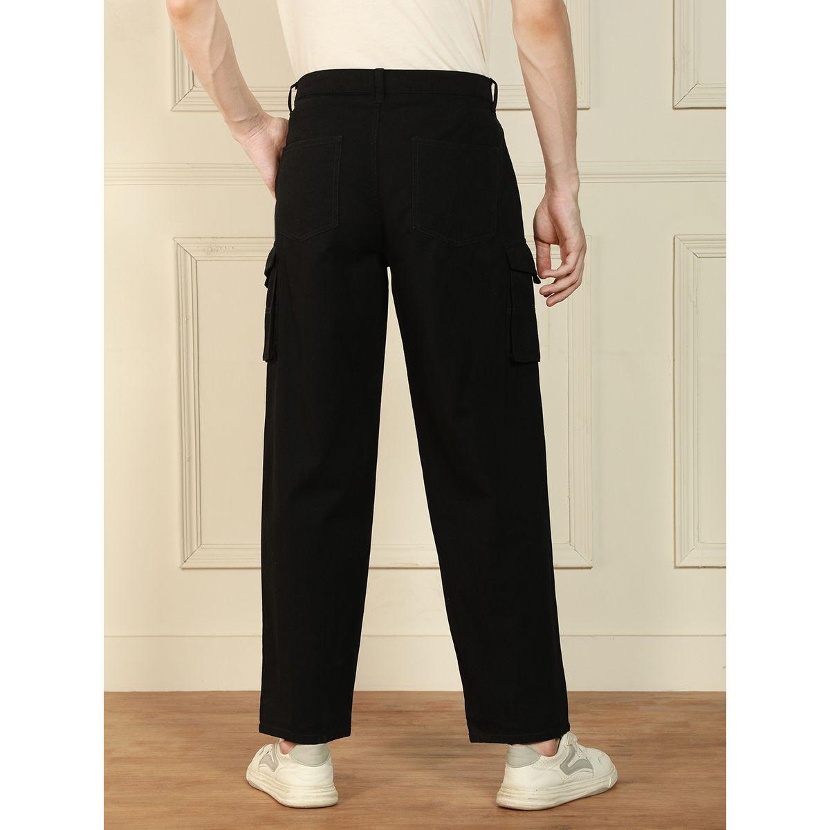 Dennis Lingo X Styli  Relaxed Fit Solid Cotton Lycra Cargo Trousers-men-clothing-bottoms-trousersandchinos-trousers-image-2