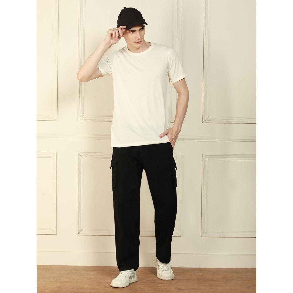Dennis Lingo X Styli  Relaxed Fit Solid Cotton Lycra Cargo Trousers-men-clothing-bottoms-trousersandchinos-trousers-image-3