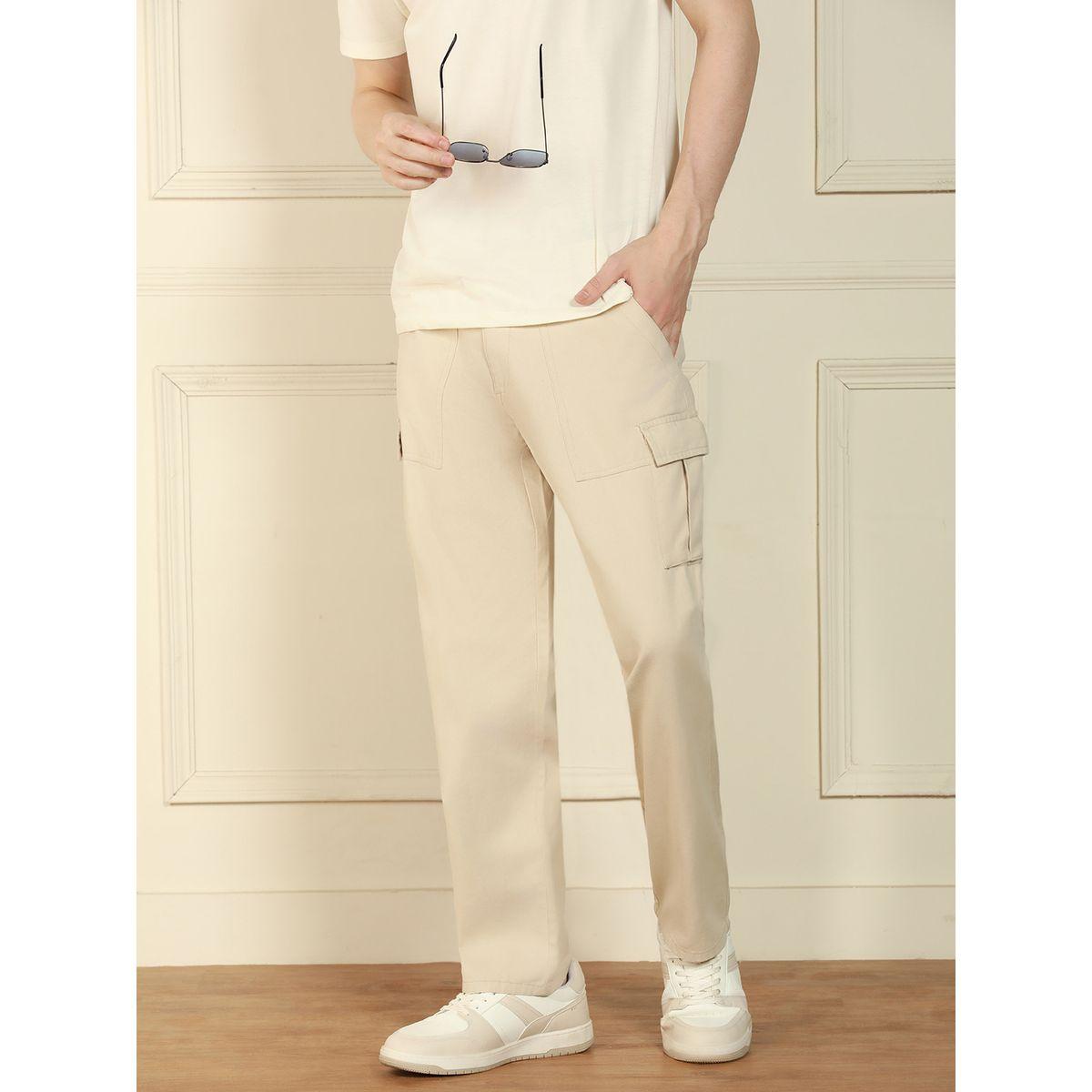 Dennis Lingo X Styli  Relaxed Fit Solid Cotton Lycra Stretchable Trousers-men-clothing-bottoms-trousersandchinos-trousers-image-1