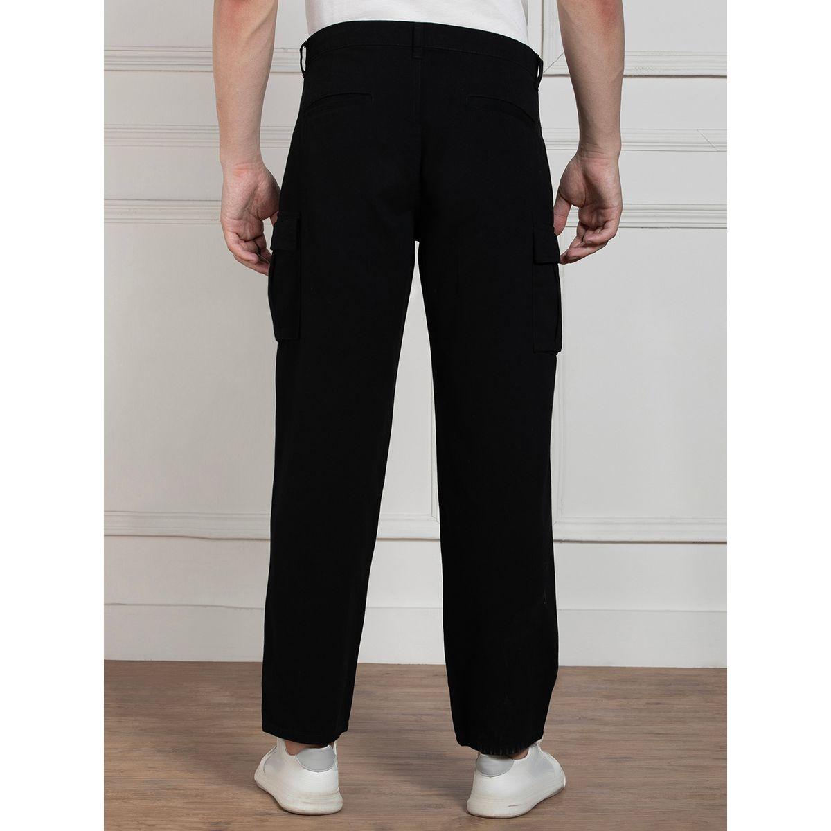 Dennis Lingo X Styli Solid Stretchable Cargo Trousers-men-clothing-bottoms-trousersandchinos-trousers-image-2