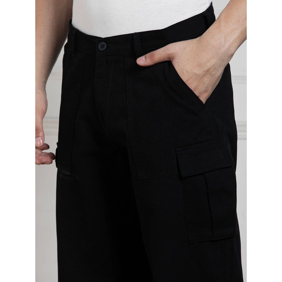 Dennis Lingo X Styli Solid Stretchable Cargo Trousers-men-clothing-bottoms-trousersandchinos-trousers-image-3