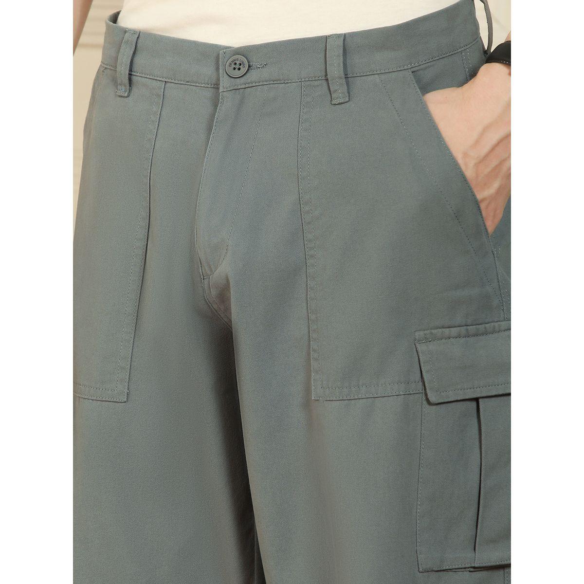 Dennis Lingo X Styli  Relaxed Fit Solid Cotton Lycra Cargo Trousers-men-clothing-bottoms-trousersandchinos-trousers-image-3