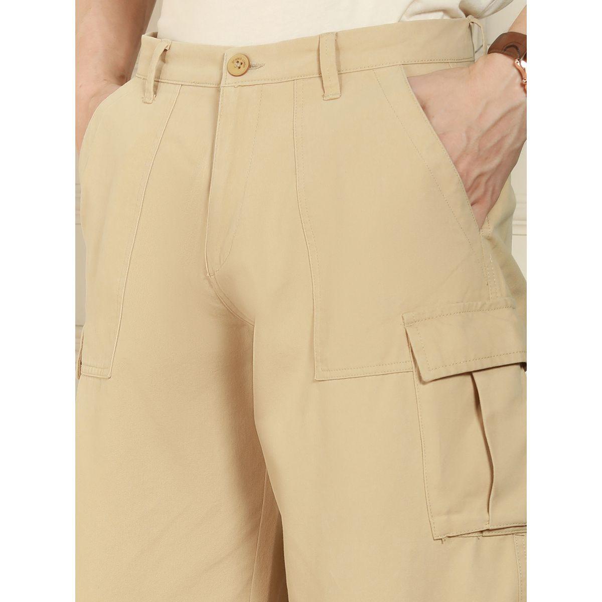 بنطال بنسيج ليكرا وقصة مريحة دينيس لينجو × ستايلي-men-clothing-bottoms-trousersandchinos-trousers-image-3