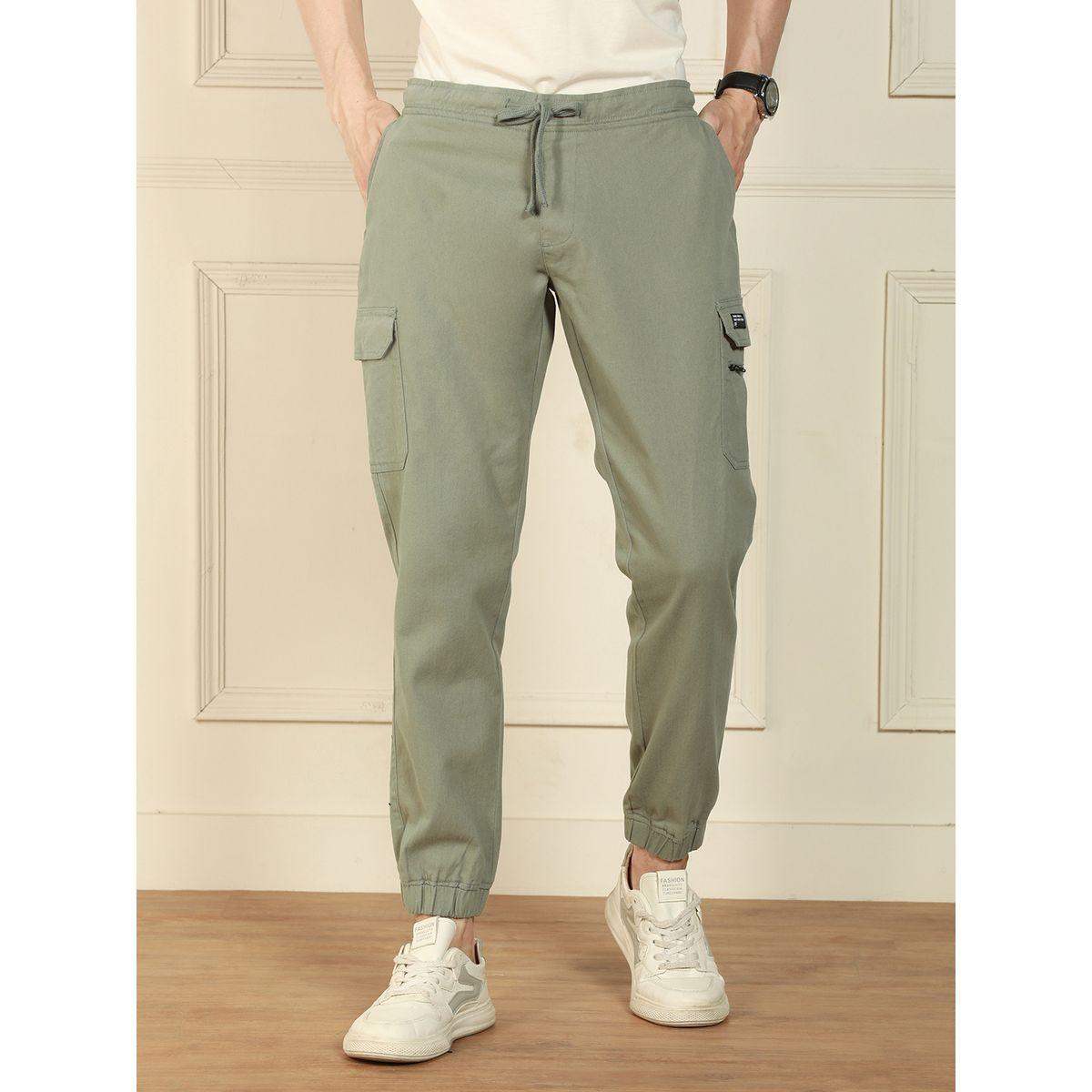 Dennis Lingo X Styli  Regular Fit Cotton Lycra Stretchable Cargo Joggers-men-clothing-bottoms-joggers-image-1