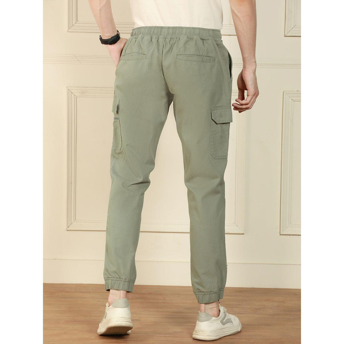Dennis Lingo X Styli  Regular Fit Cotton Lycra Stretchable Cargo Joggers-men-clothing-bottoms-joggers-image-2