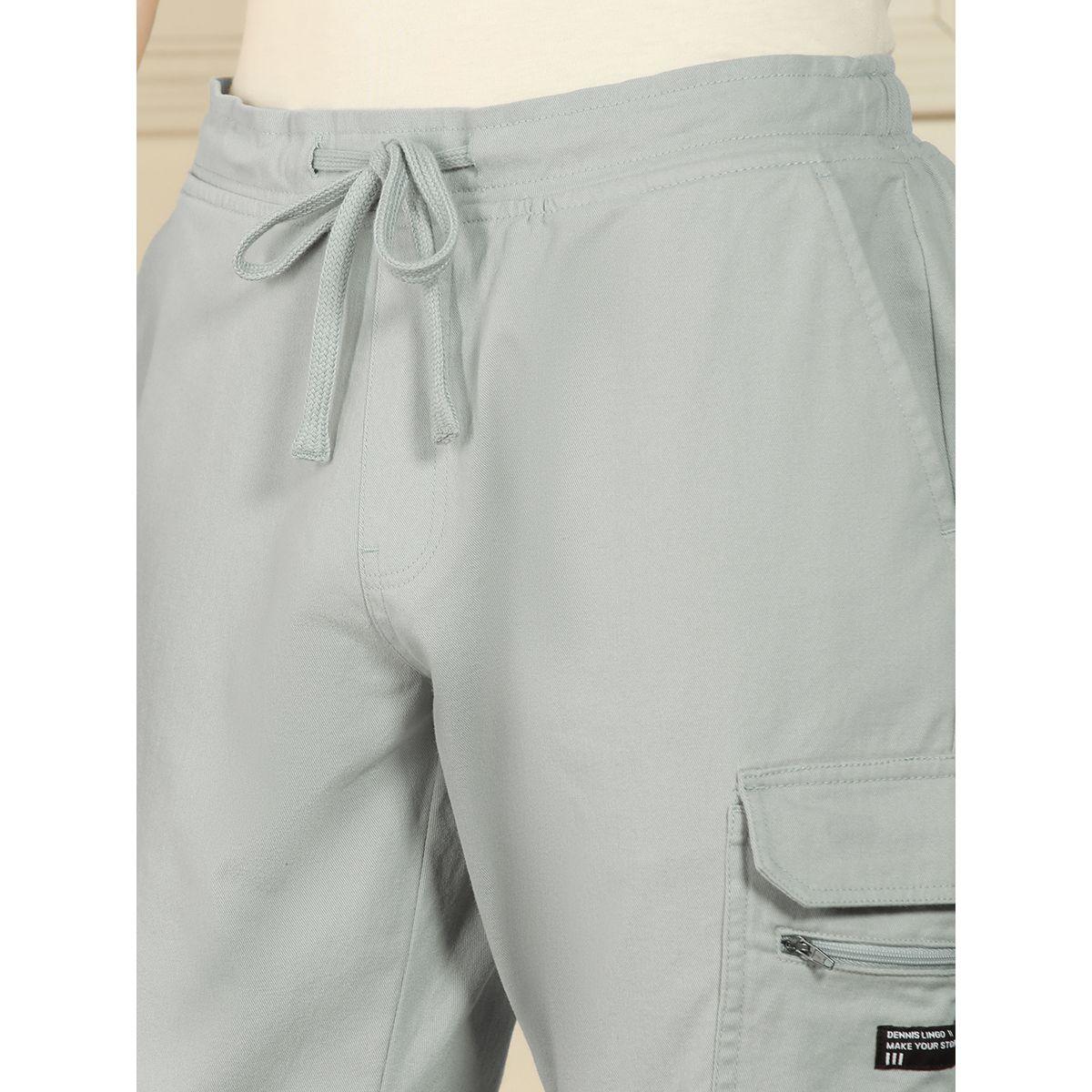 جوغر كارجو بنسيج ليكرا وقصة عادية دينيس لينجو × ستايلي-men-clothing-bottoms-joggers-image-5