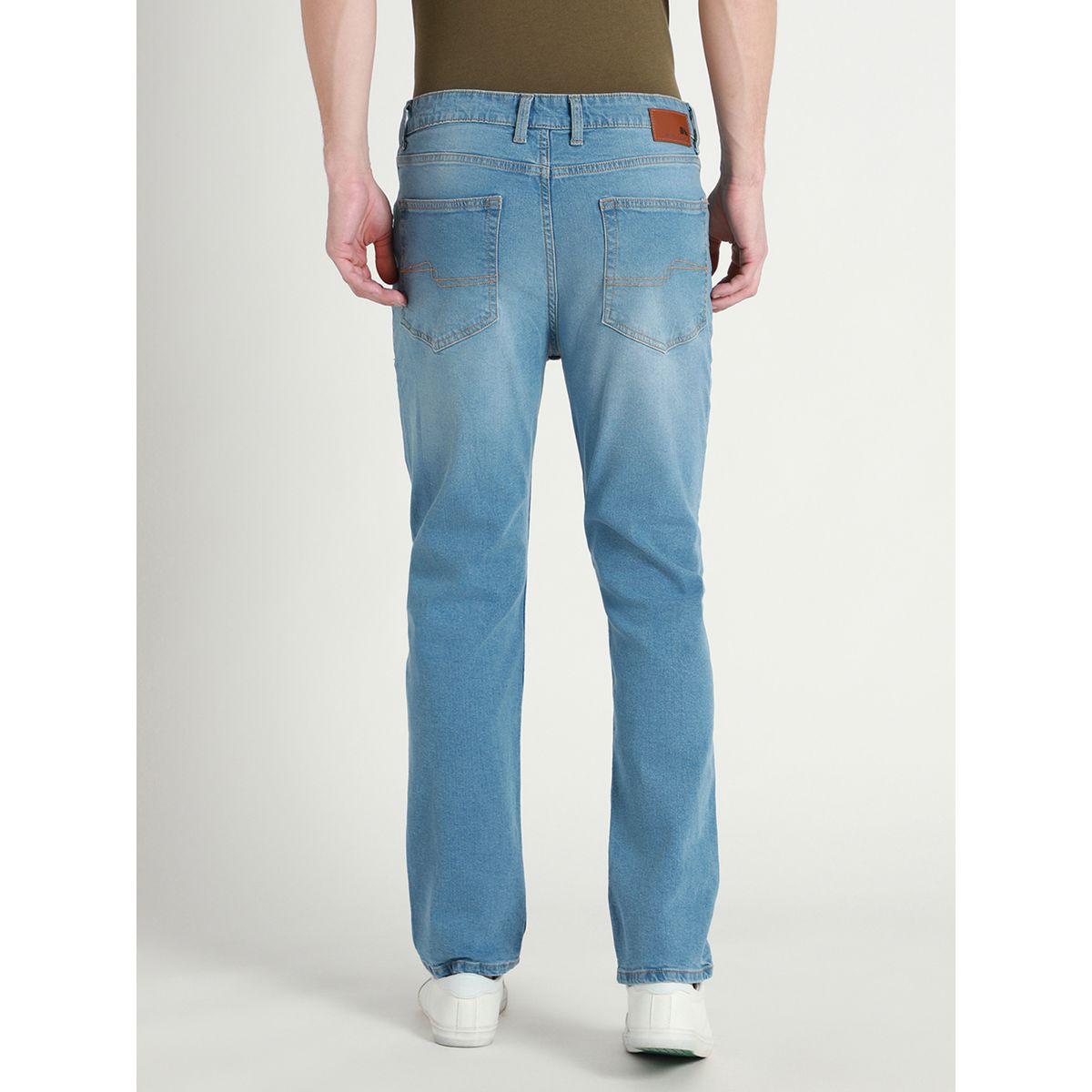 جينز بخصر متوسط وقصة مستقيمة دينيس لينجو × ستايلي-men-clothing-jeans-image-2