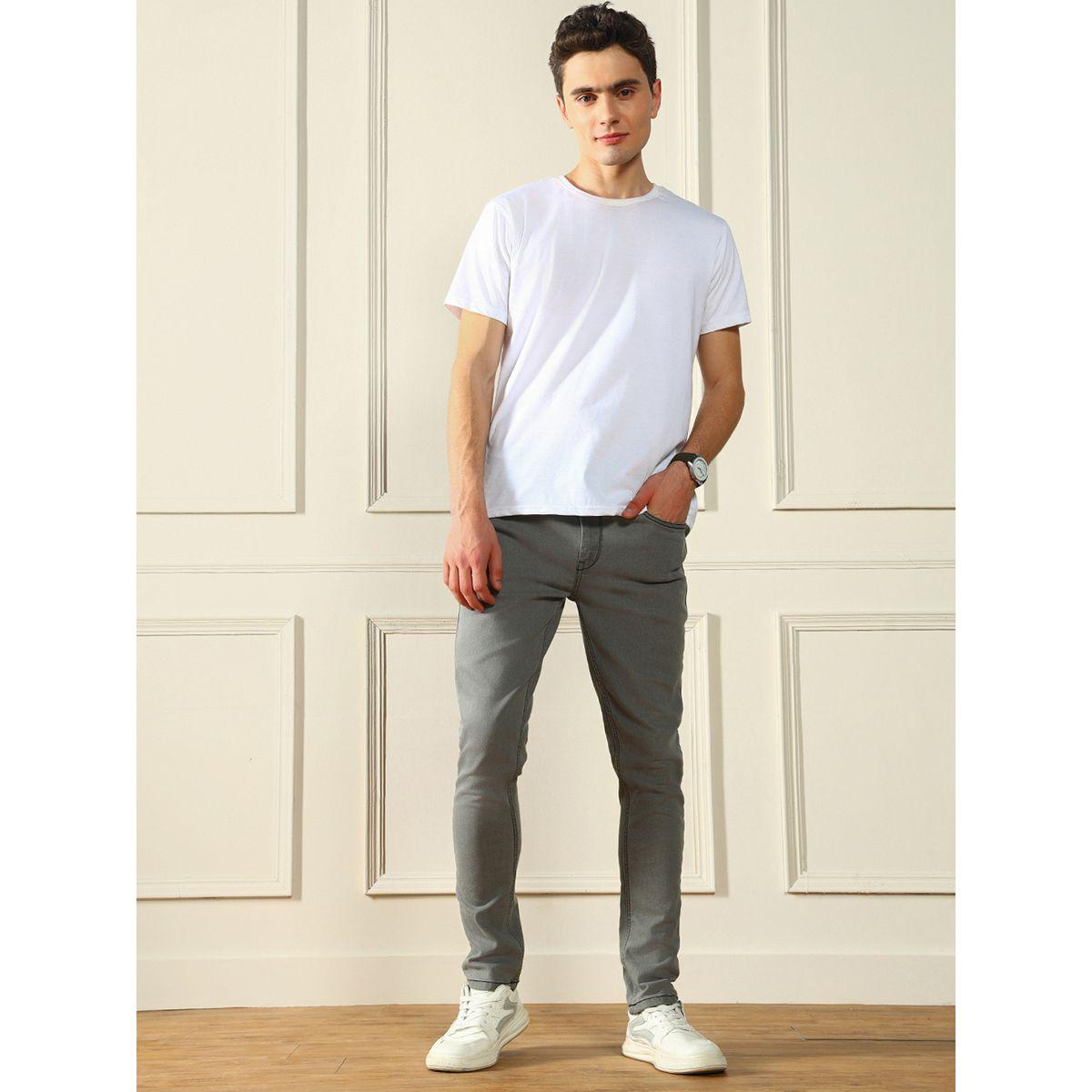جينز بخصر متوسط وقصة سليم فت دينيس لينجو × ستايلي-men-clothing-bottoms-jeans-image-4