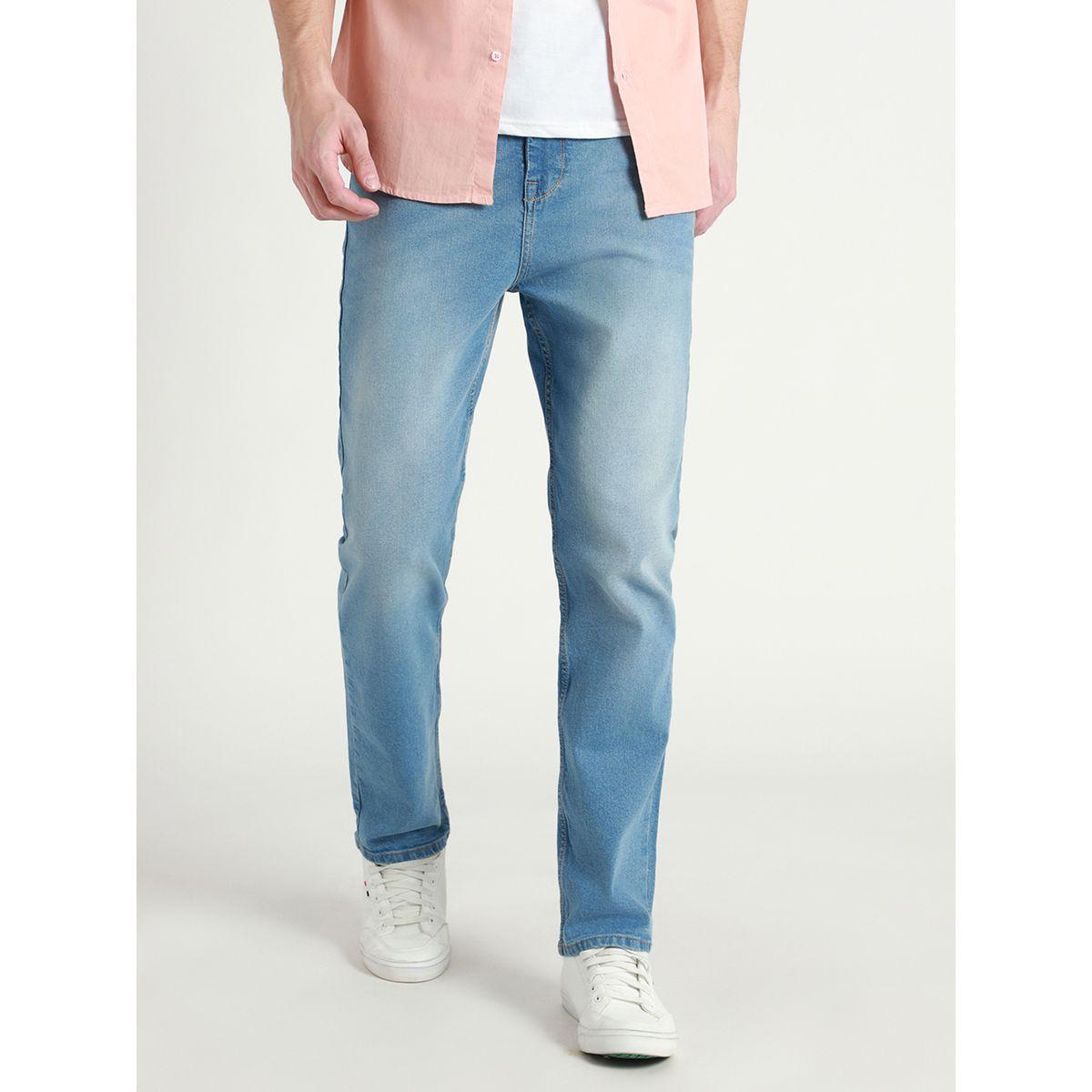 Dennis Lingo X Styli  Mid Rise Straight Fit Stretchable Jeans-men-clothing-bottoms-jeans-image-1