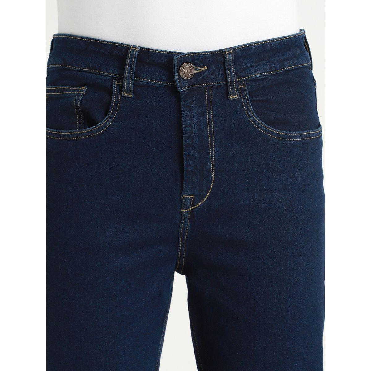 Dennis Lingo X Styli  Solid Mid Rise Slim Fit Jeans-men-clothing-bottoms-jeans-image-3