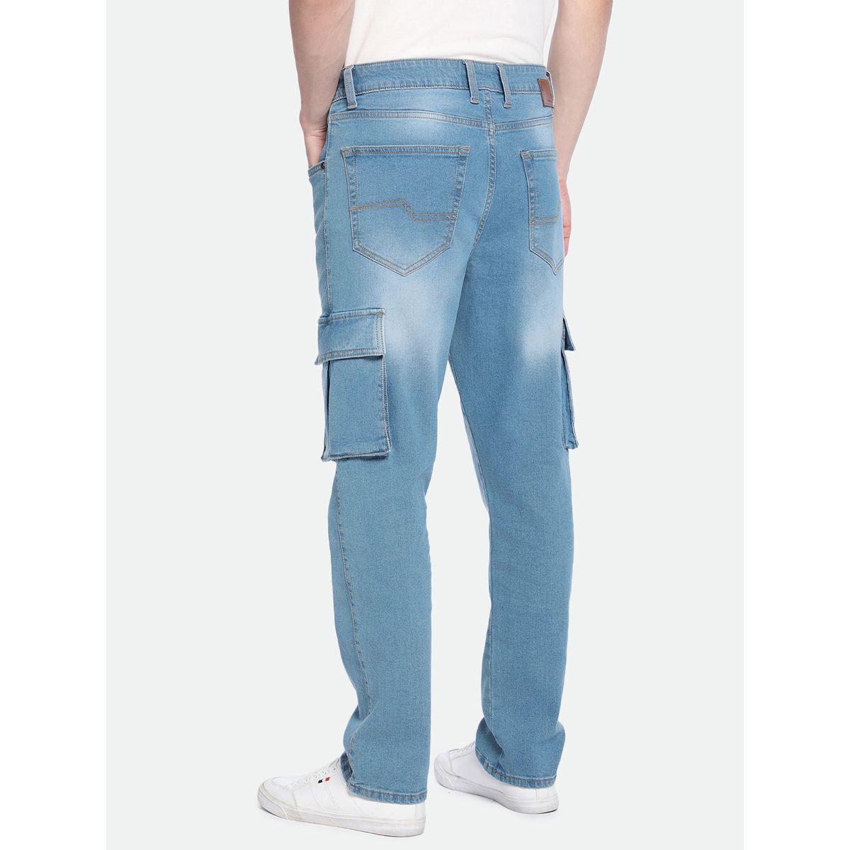Dennis Lingo X Styli  Mid Rise Straight Fit Cargo Faded Jeans-men-clothing-bottoms-jeans-image-2