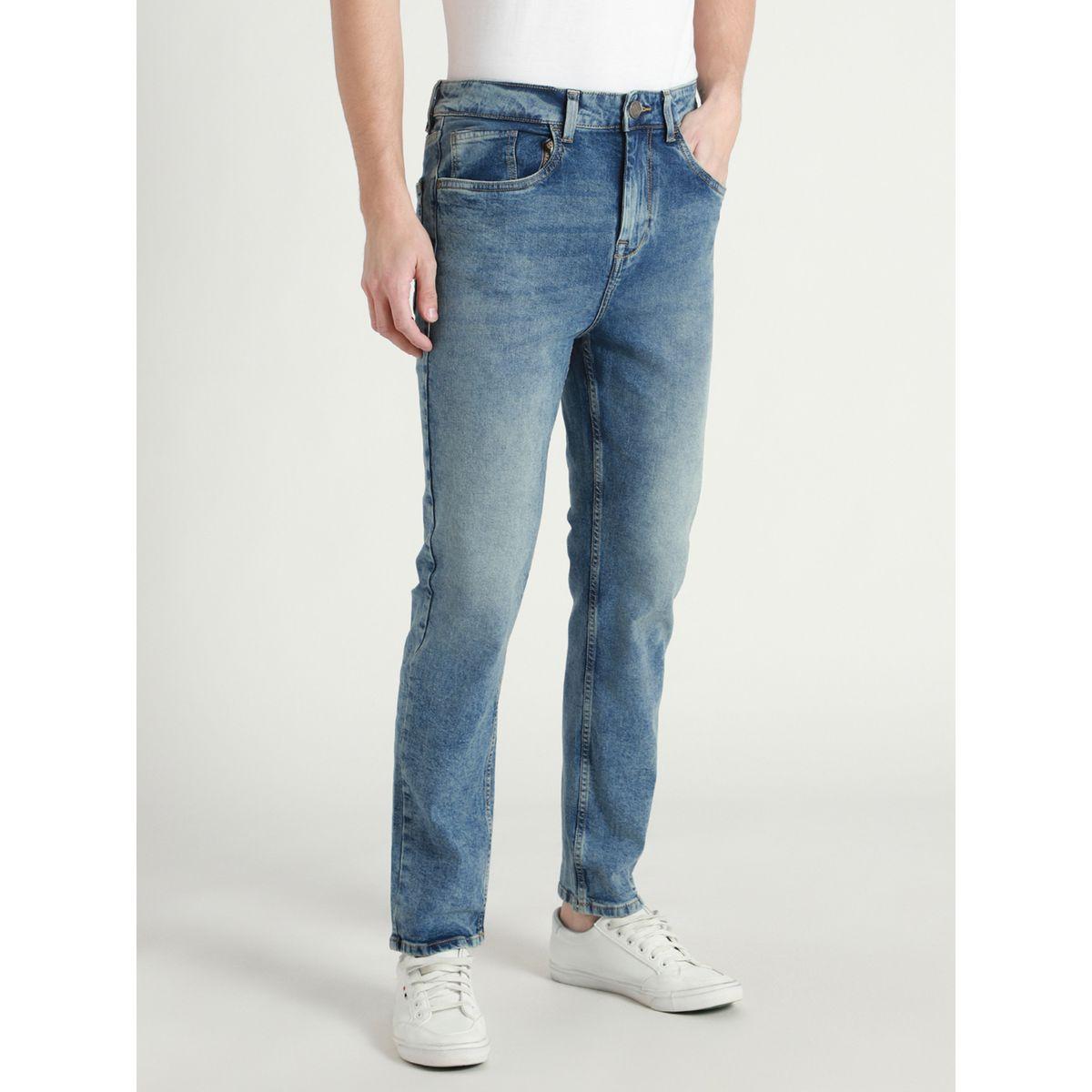 جينز بقصة مستقيمة وخصر متوسط دينيس لينجو × ستايلي-men-clothing-bottoms-jeans-image-1