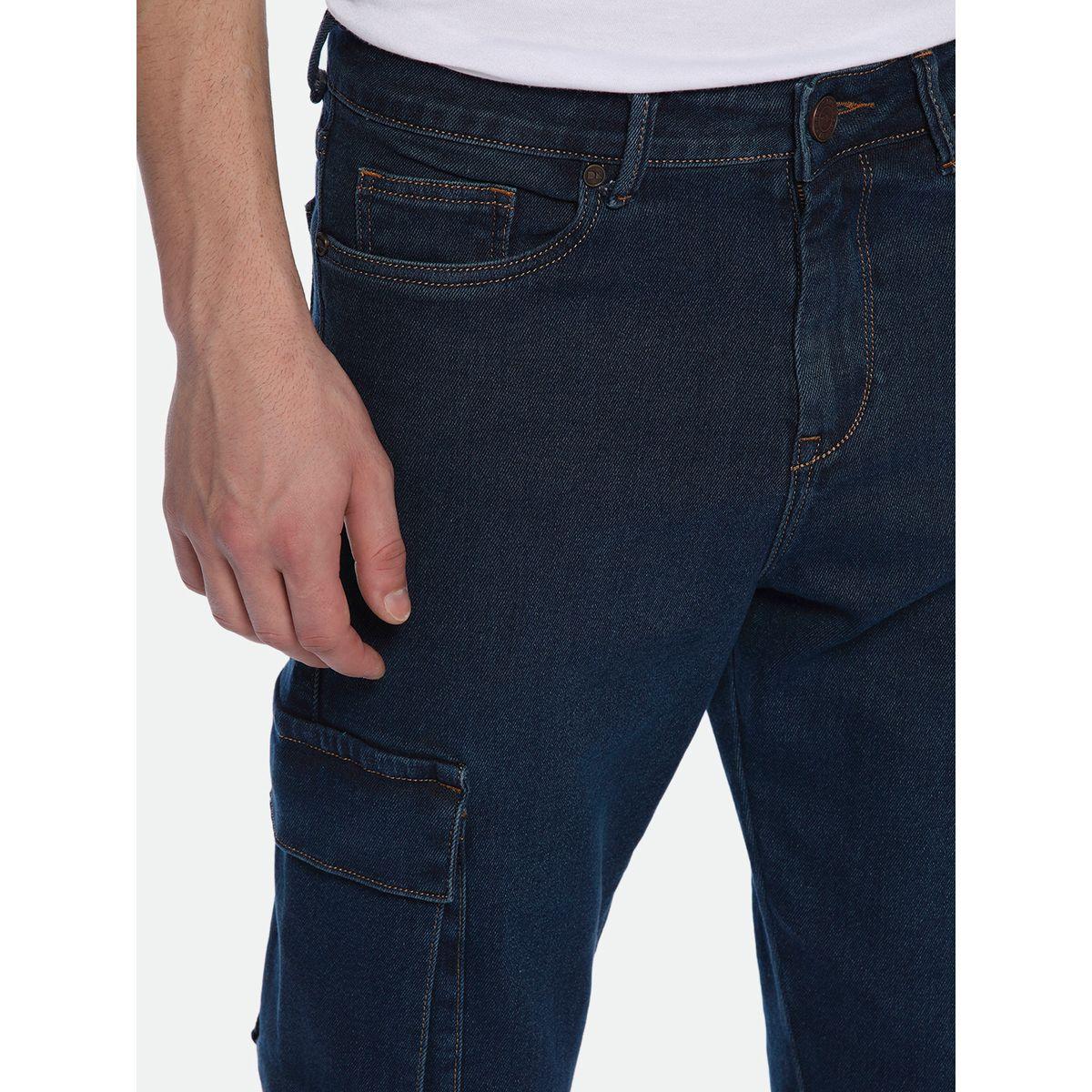 Dennis Lingo X Styli  Mid Rise Straight Fit Cargo Washed Jeans-men-clothing-bottoms-jeans-image-3