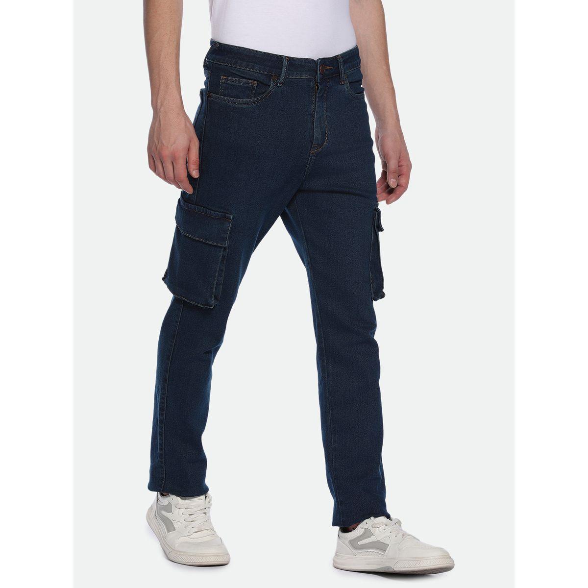 جينز بنمط كارجو وقصة مستقيمة دينيس لينجو × ستايلي-men-clothing-bottoms-jeans-image-6