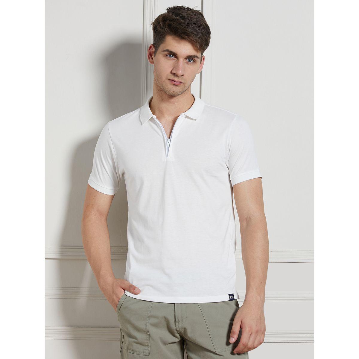 تيشيرت بياقة بولو وقصة عادية دينيس لينجو × ستايلي-men-clothing-tshirtsandpolos-tshirts-image-1