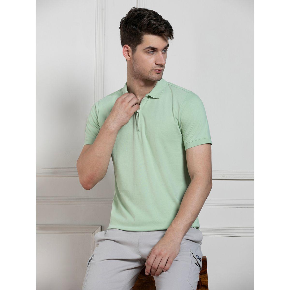 تيشيرت بياقة بولو وقصة عادية دينيس لينجو × ستايلي-men-clothing-tshirtsandpolos-tshirts-image-1