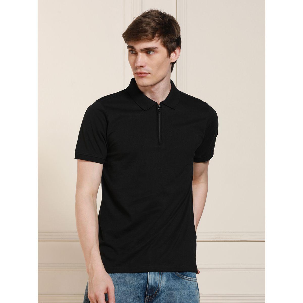 Dennis Lingo X Styli  Single Jersey Regular Fit Polo with Half Zip Placket-men-clothing-tshirtsandpolos-tshirts-image-1