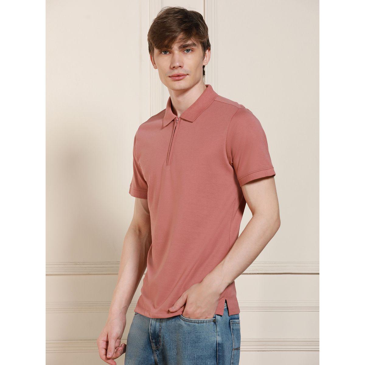 تيشيرت جيرسيه بياقة بولو وقصة عادية دينيس لينجو × ستايلي-men-clothing-tshirtsandpolos-tshirts-image-1