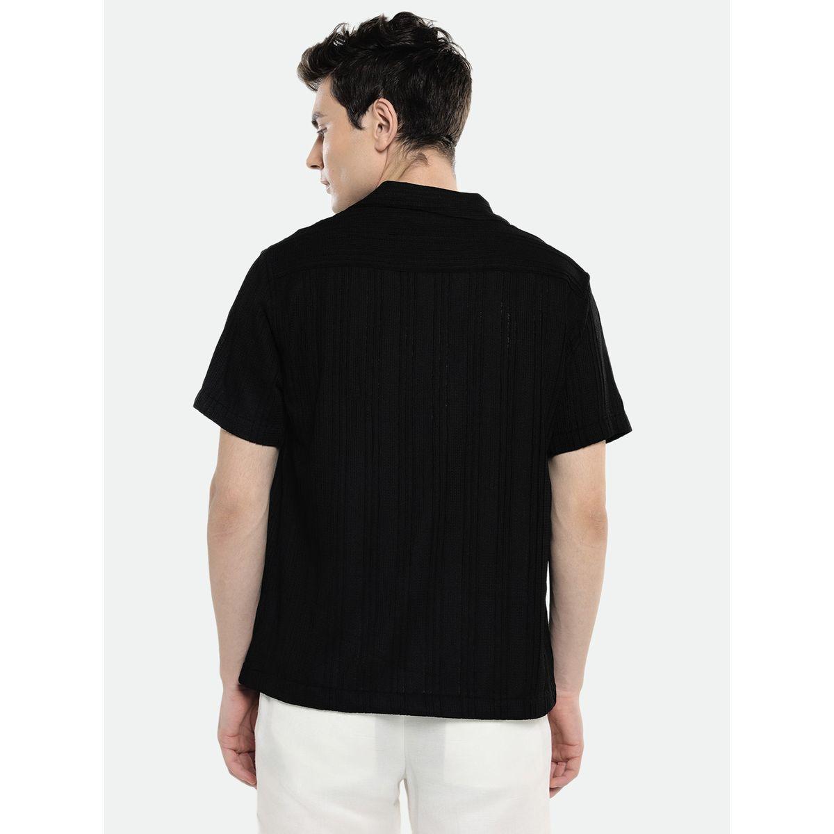 Dennis Lingo Textured Casual Shirt with Buttons-men-clothing-shirts-image-2