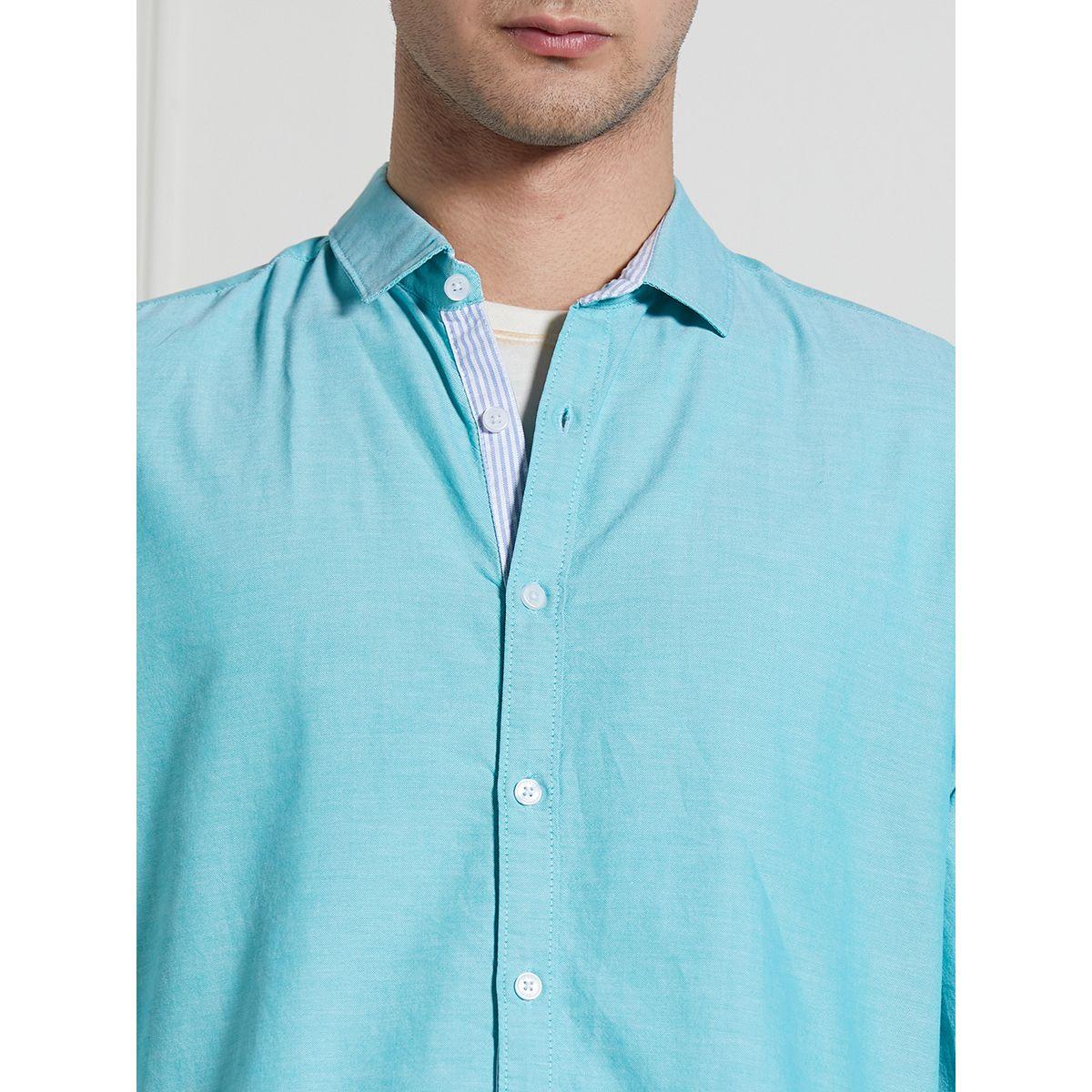 Dennis Lingo X Styli  Slim Collar Cotton Casual Shirt-men-clothing-shirts-image-3
