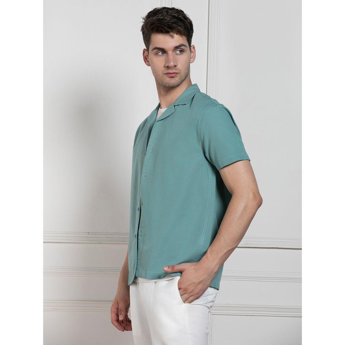 Dennis Lingo X Styli  Solid Casual Shirt with Button Placket-men-clothing-shirts-image-5
