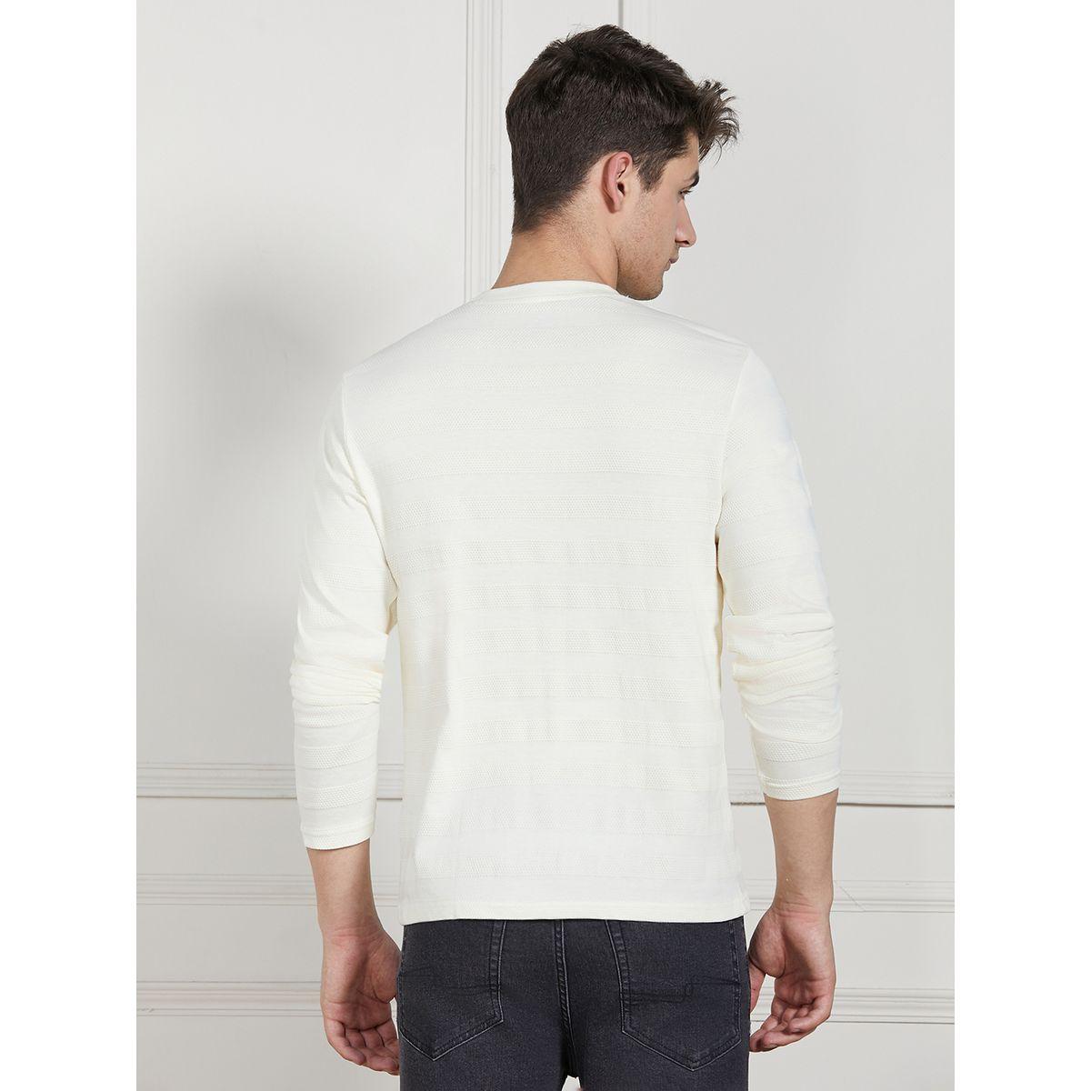تيشيرت قطن بياقة دائرية وتفاصيل بارزة الملمس دينيس لينجو × ستايلي-men-clothing-tshirtsandpolos-tshirts-image-2