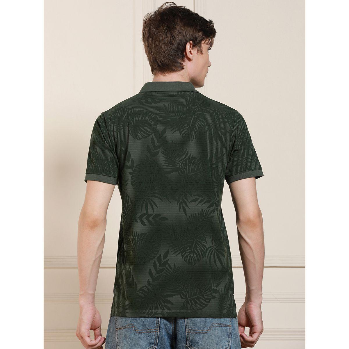 Dennis Lingo X Styli  Leaf Tropical Print Casual Polo-men-clothing-tshirtsandpolos-tshirts-image-2