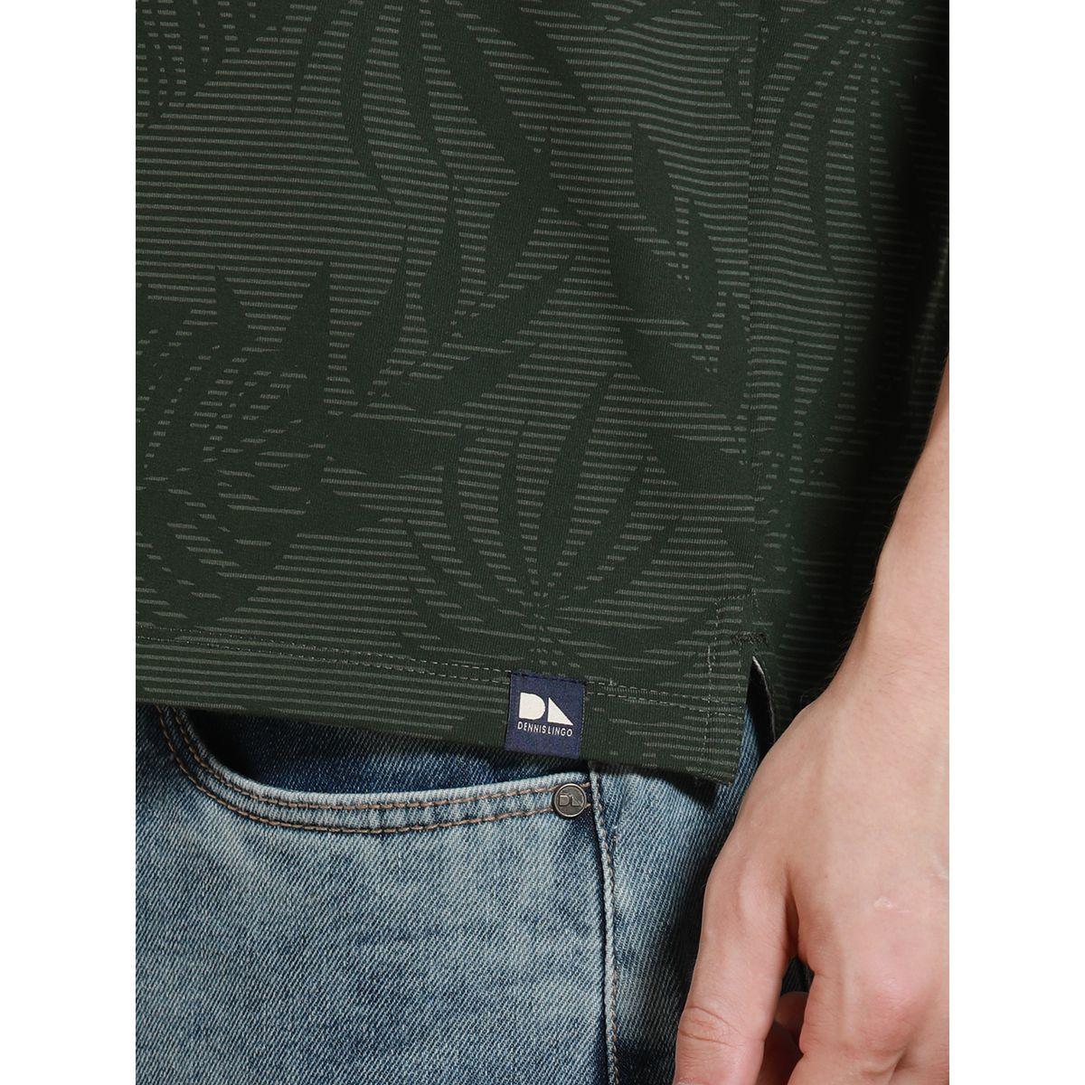 Dennis Lingo X Styli  Leaf Tropical Print Casual Polo-men-clothing-tshirtsandpolos-tshirts-image-3