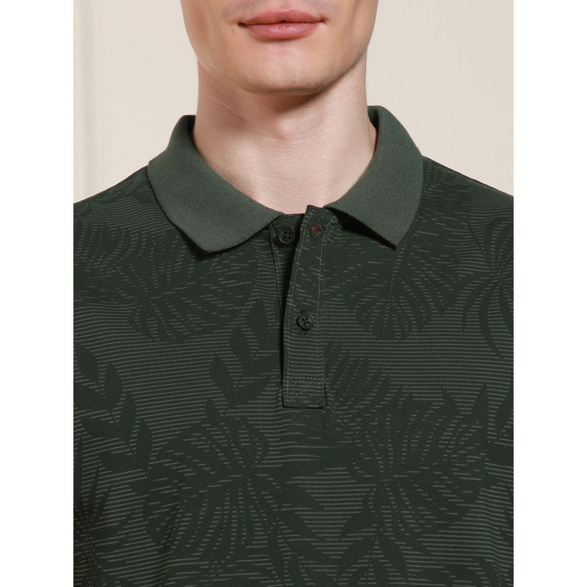 تيشيرت بياقة بولو وطبعة استوائية دينيس لينجو × ستايلي-men-clothing-tshirtsandpolos-tshirts-image-4
