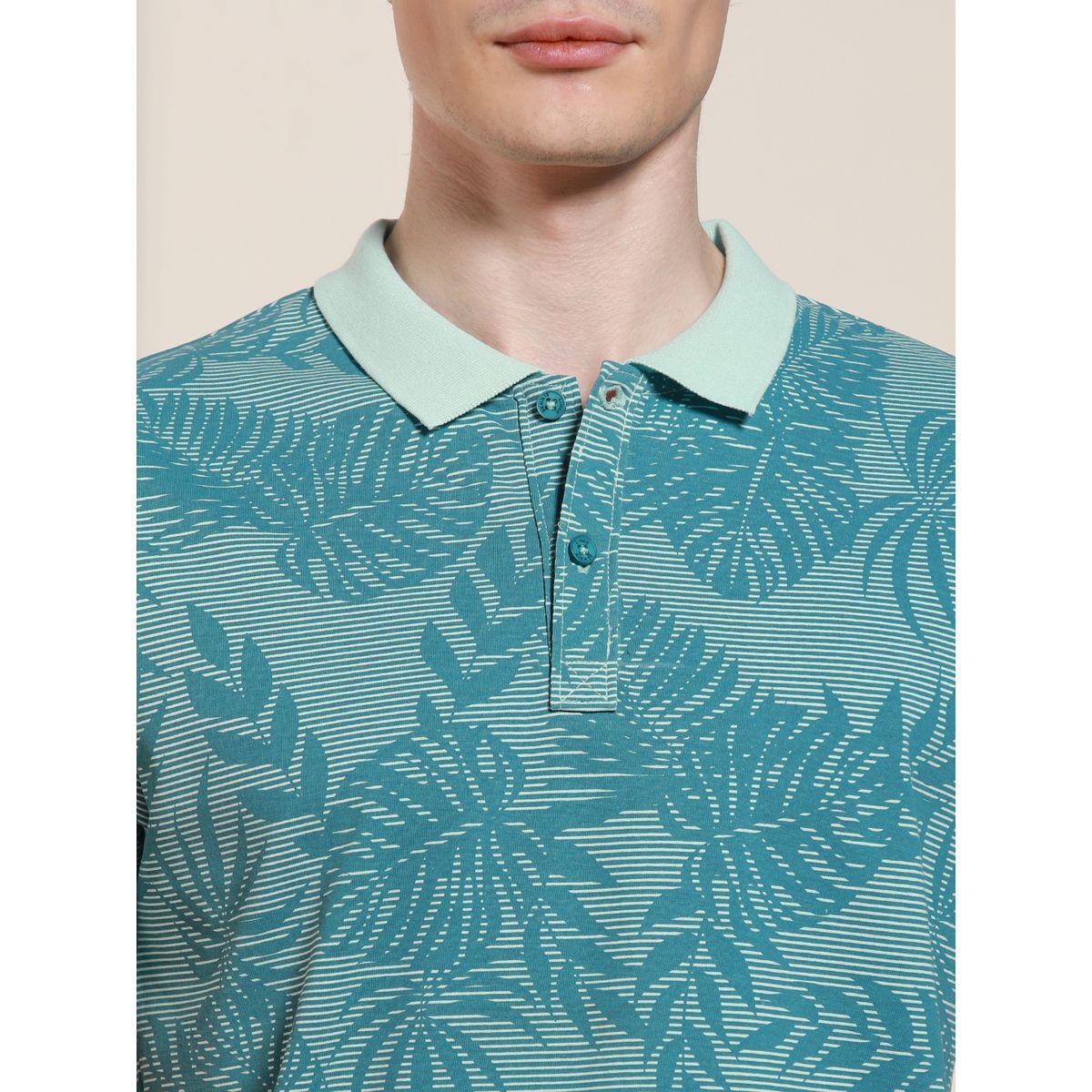 Dennis Lingo X Styli  Leaf Tropical Print Casual Polo-men-clothing-tshirtsandpolos-tshirts-image-3