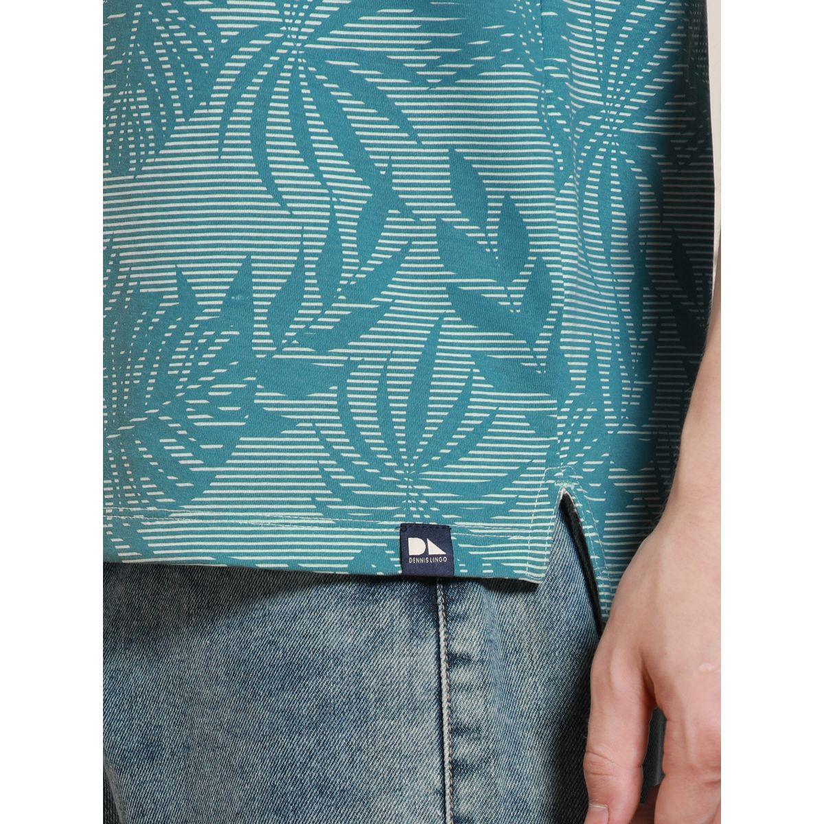 Dennis Lingo X Styli  Leaf Tropical Print Casual Polo-men-clothing-tshirtsandpolos-tshirts-image-4
